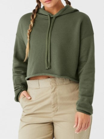 Hoodie, Crooped for Woman