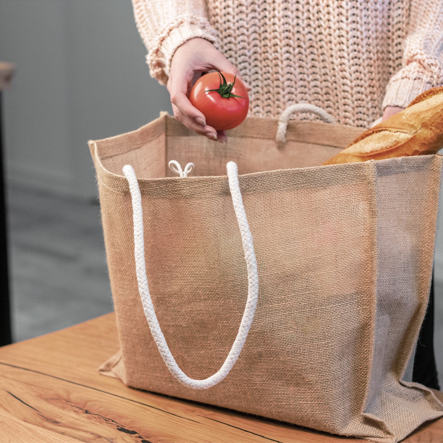 Tote Bag in Jute