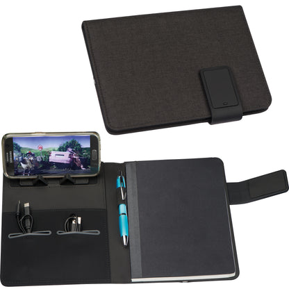 Notebook w/ Power bank  and LED light / A5