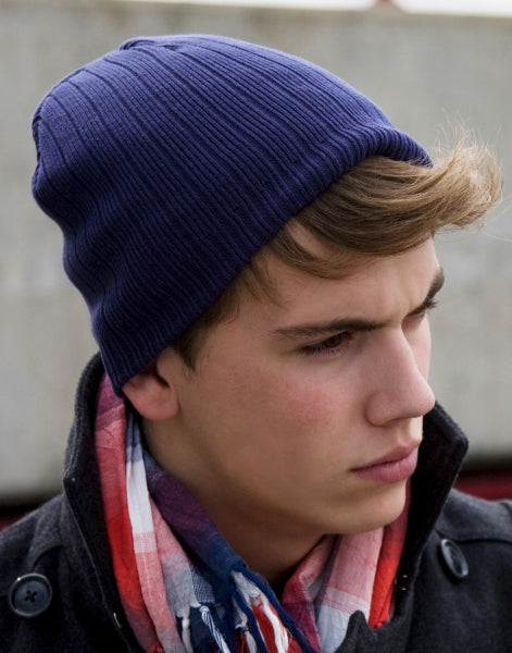 Beanie Double Knit Cotton Hat