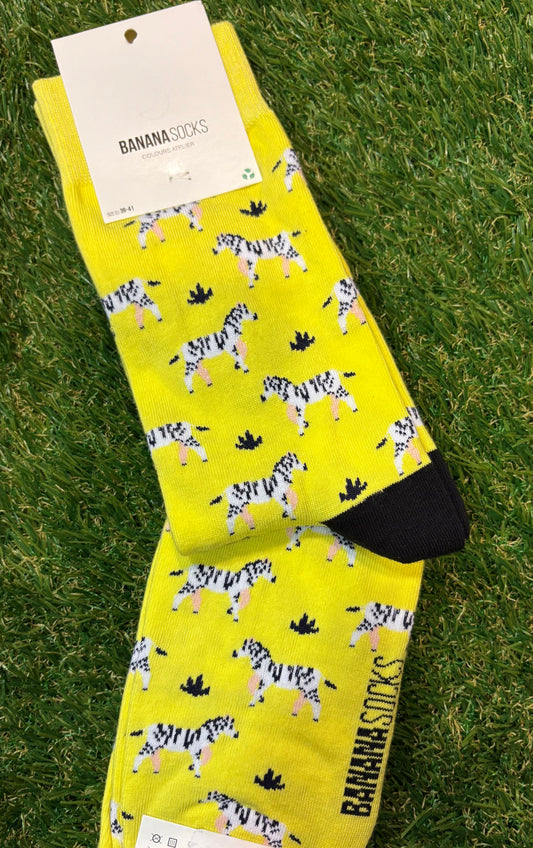 Banana Sock - Zebra