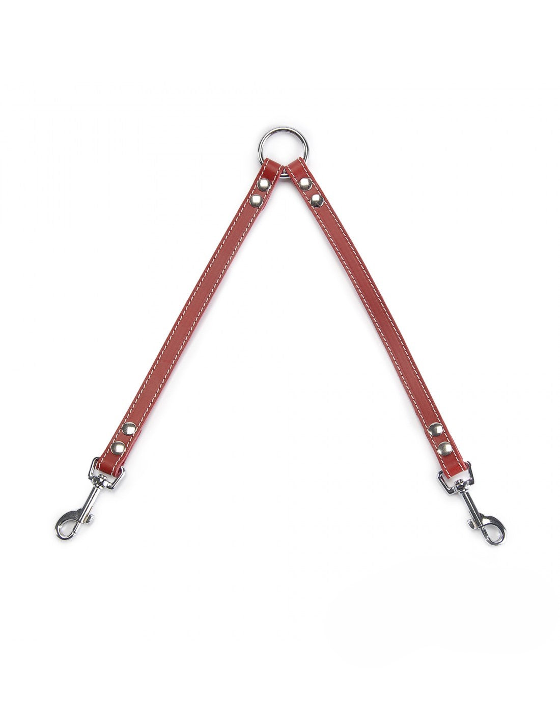 Dog, DOUBLE leash made from Ubrique leather