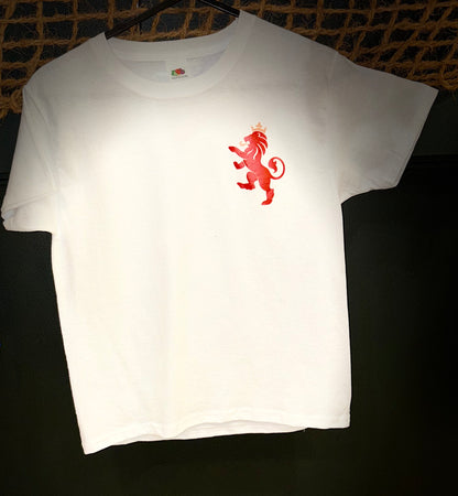 T-Shirt KID, Fruit of the Loom,  Premium - Luxembourg Collection