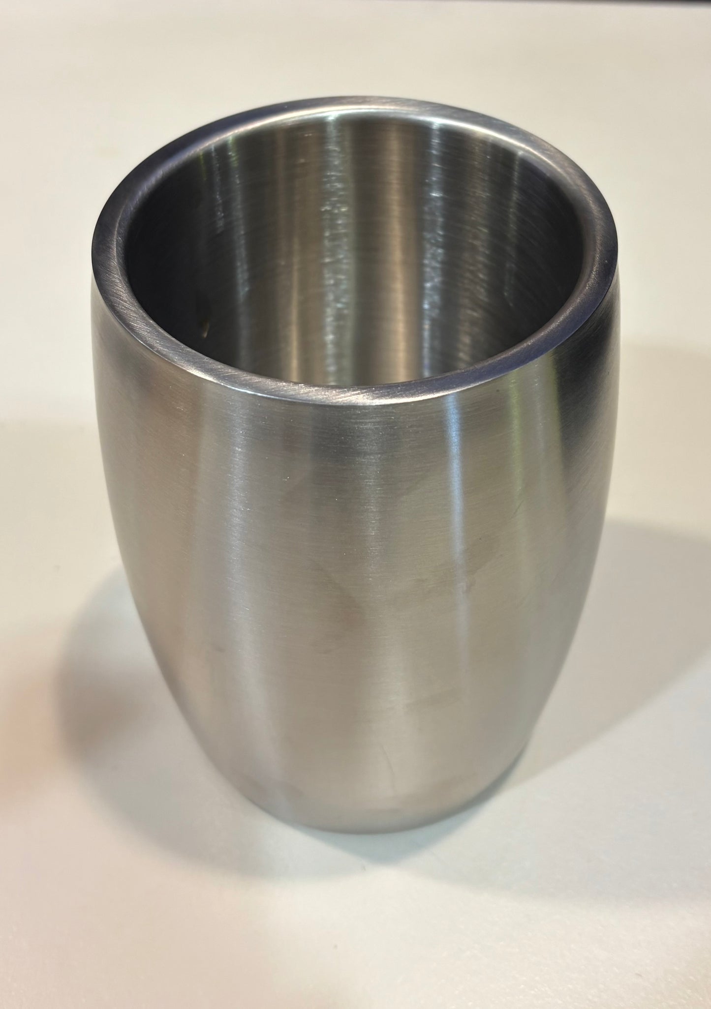 Wine cooler, double wall stainless steel